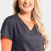 Women's Mock Wrap Knit Side Top | 2803 - Thumbnail Image 3