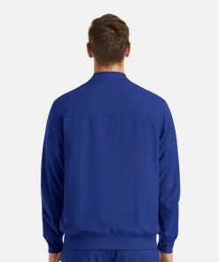 Alternative view of Men's Front Zip Warm-Up Jacket | 5861