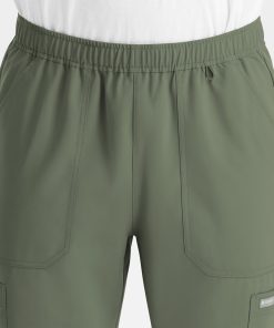 Alternative view of Men's Full Elastic Waistband Jogger Pant | 5892