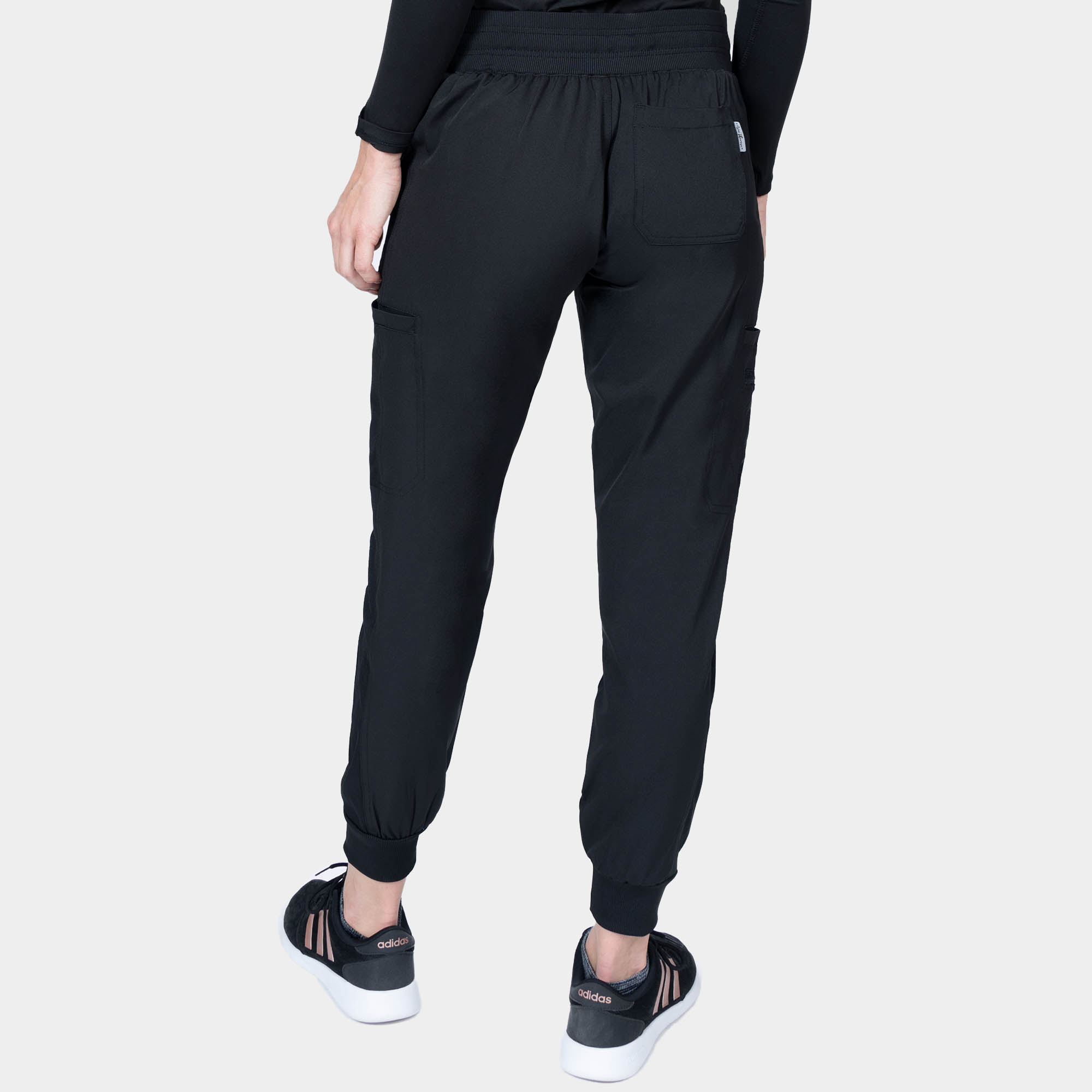 Zavate Jasmin Jogger Pant 3013 Black 02 Jasmin Jogger Pant - Regular Length | 3013 - Cincy Scrubs