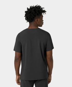Alternative view of Men's V-Neck Scrub Top | C16410