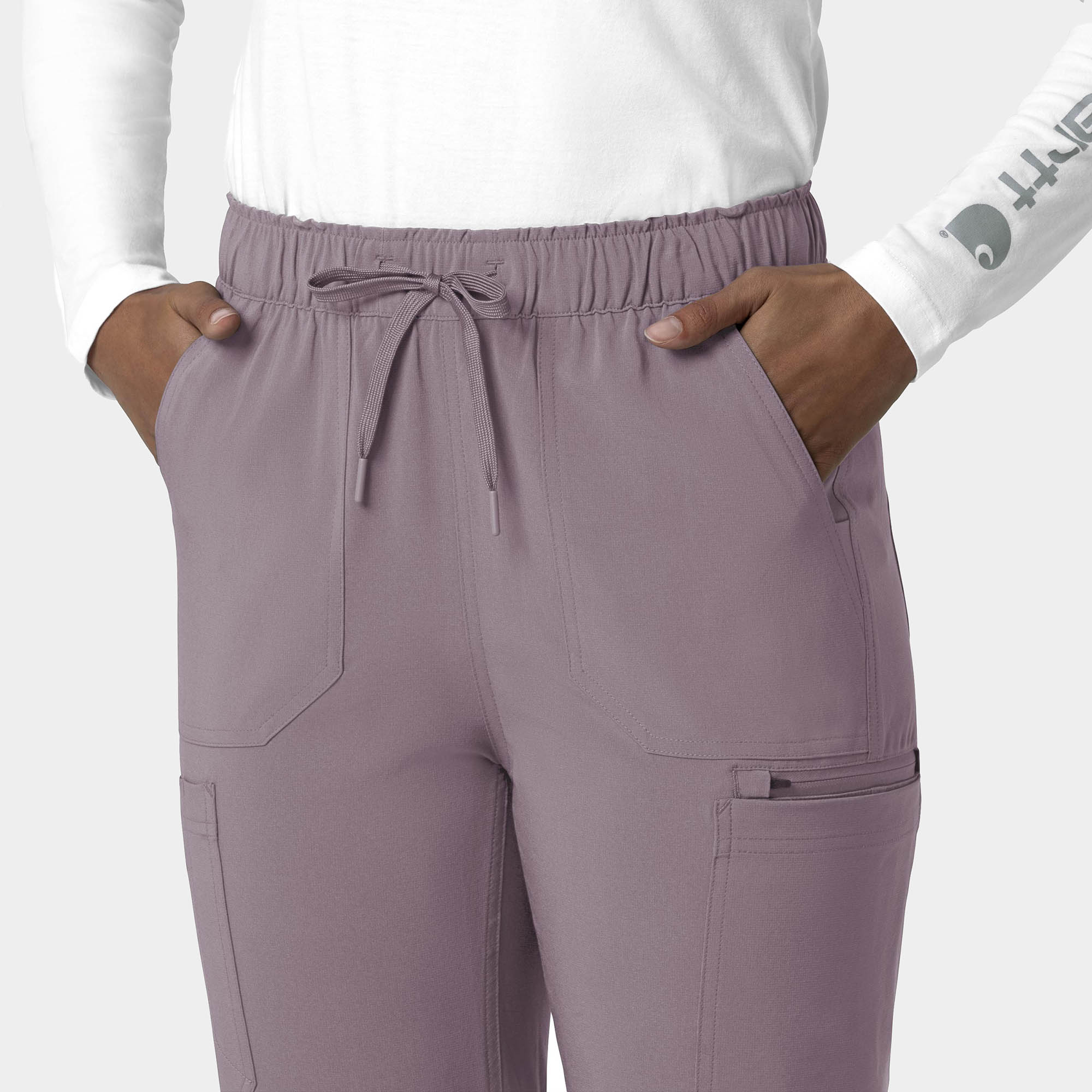 Women's Straight Leg Cargo Scrub Pant | C53210 - Image 7