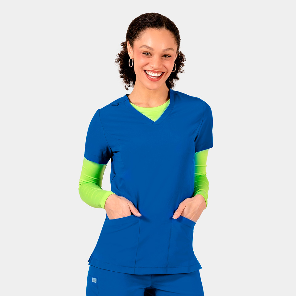 Women's V-Neck Top | 4801 - Cincy Scrubs